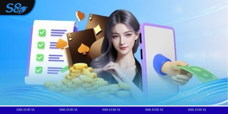 Các phương thức rút tiền S8 tiện lợi cho mọi người chơi