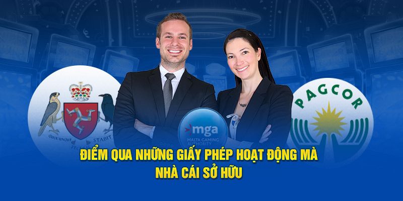 Các loại giấy phép hoat động mà S8 được cấp